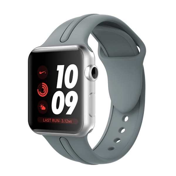 Kellon ranneke Apple Watch iWatch 42/44/45/49mm tiilen sininen