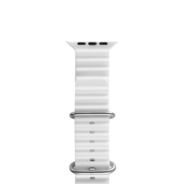 Urrem til Apple Watch iWatch 38-41 S10/42mm sort æske hvid