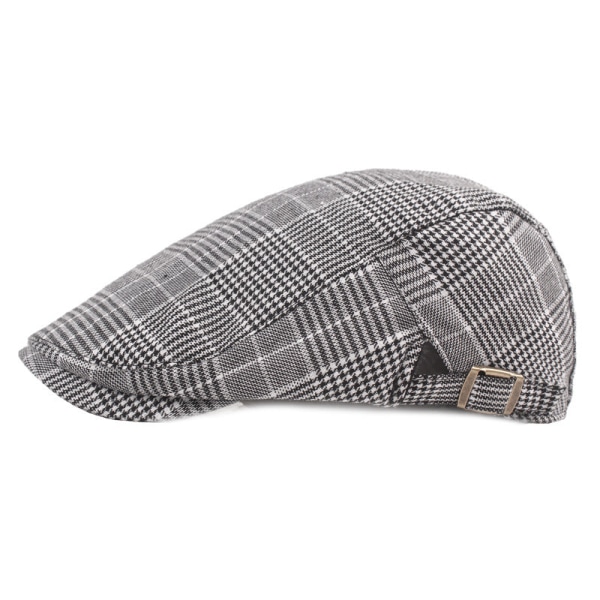 Barettihattu Taiteellinen nuori baretti Vanha huipullinen cap Retro casual hattu Advance-hatut Miesten ja naisten hatut Khaki Adjustable