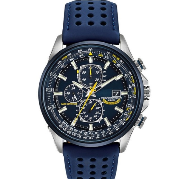 Miesten kellot 2020 Blue Angel Miesten watch Muoti Vyö kvartsikello Watch lahja Blue surface and Blue Belt