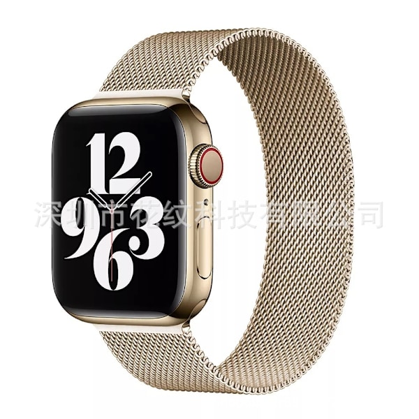 Kellon ranneke Apple Watch iWatch 42/44/45mm Samppanjakulta