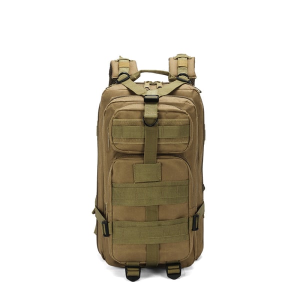 Ryggsekk Herre Multifunksjonell Army Camouflage Dobbel-Skulder Sport Utendørs fjellklatring Taktisk skulderveske Army Green