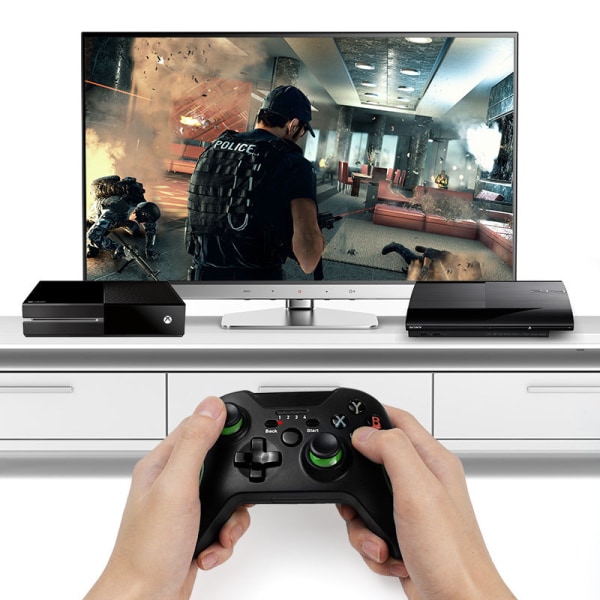 For Xbox One trådløst håndtak 2.4G trådløst håndtak PS3 Pc Android mobiltelefon Grønn stang