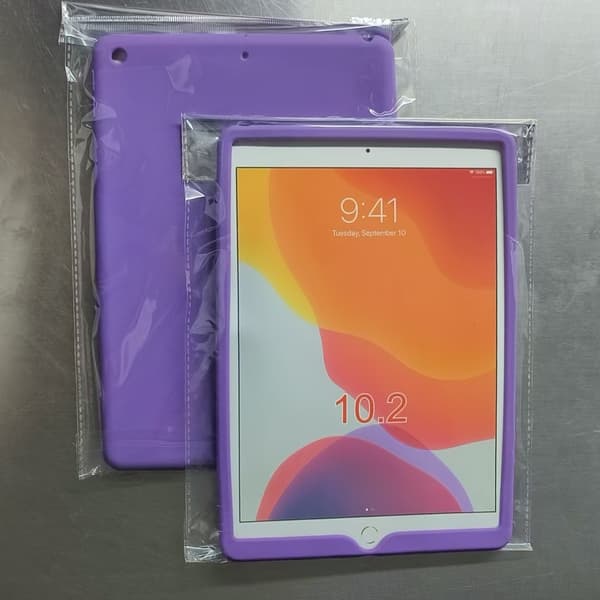 Stilrent skal för iPad 9.7\" lila silikon Purple