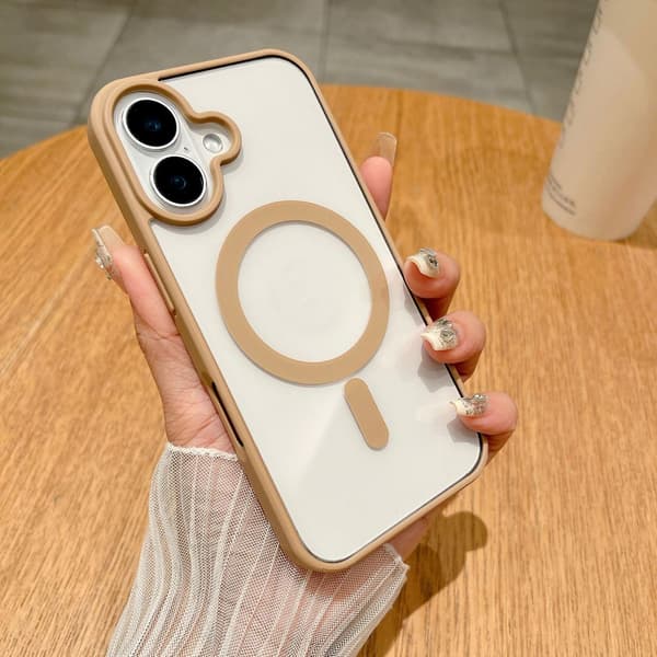 Etui til iPhone 17 Pro Max akryl magnetisk montering
