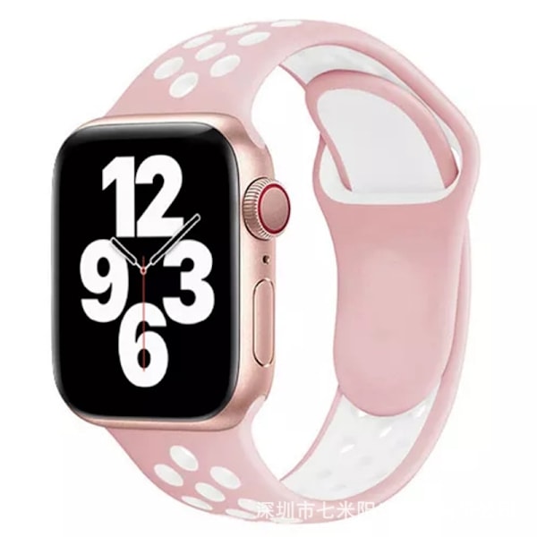 Klockarmband för Apple Watch iWatch 38/40/41mm standard rosa