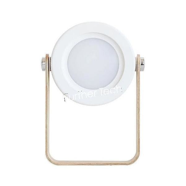 For oppladbar bærbar LED-bordlampe (hvit) WS8357