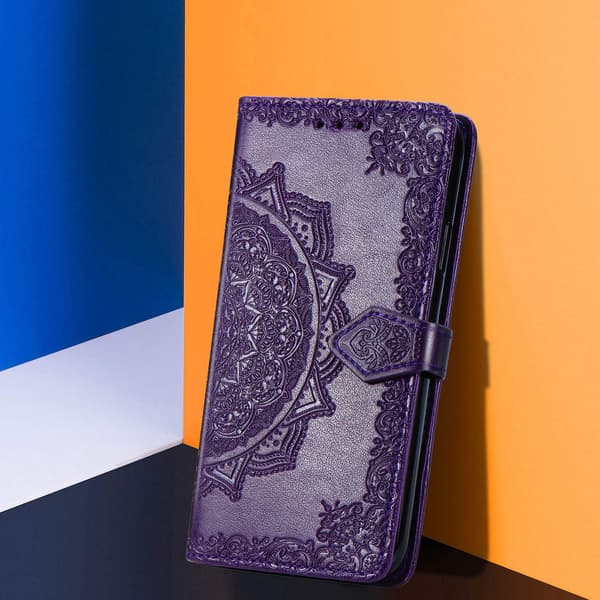 Etui til Samsung A23 E Lilla Flip-kort