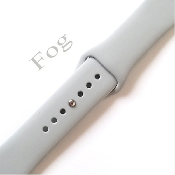 Klockarmband för Apple Watch iWatch 38/40 lång 13 molngrå