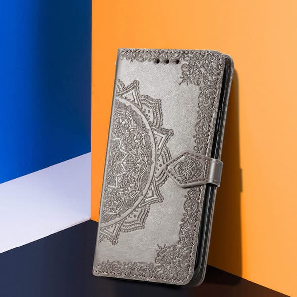 Fodral för Samsung A33 5G grå Flip kort
