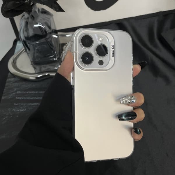 2 kpl Kotelo iPhone 17 Hopea IMD Väri Hopea Kova
