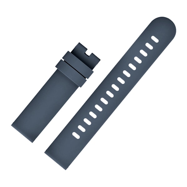 Klockarmband för Apple Watch iWatch 18mm blått utan spänne + fjäderstift