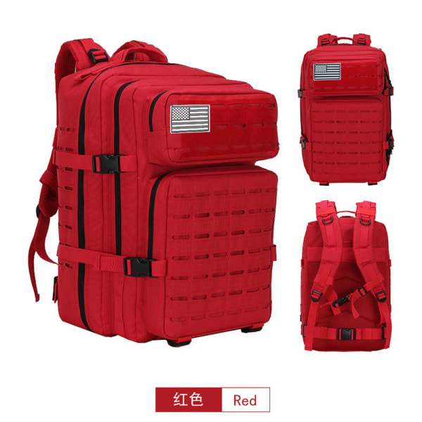 Miesten reppu Olkalaukku Ratsastus Tactical Travel Retkeily Patikointi Kiipeily Blue