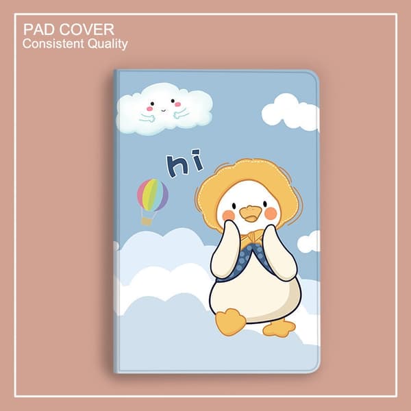 Stilig etui for iPad Pro 2017/2015 12.9\" Hello Duck Soft