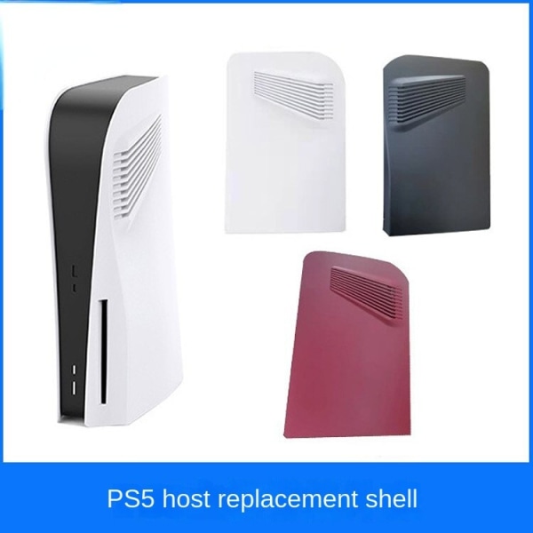 Ps5 Game Host Replacement Shell P5de/UHD Vaihdettava suojakuori P5 Host CD-ROM board-White