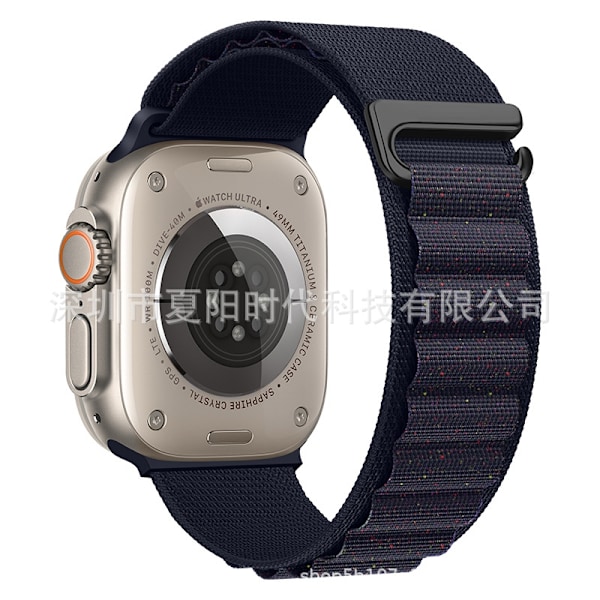 Kellon ranneke Apple Watch iWatch 38/40/41/42mm universaali tähtisininen