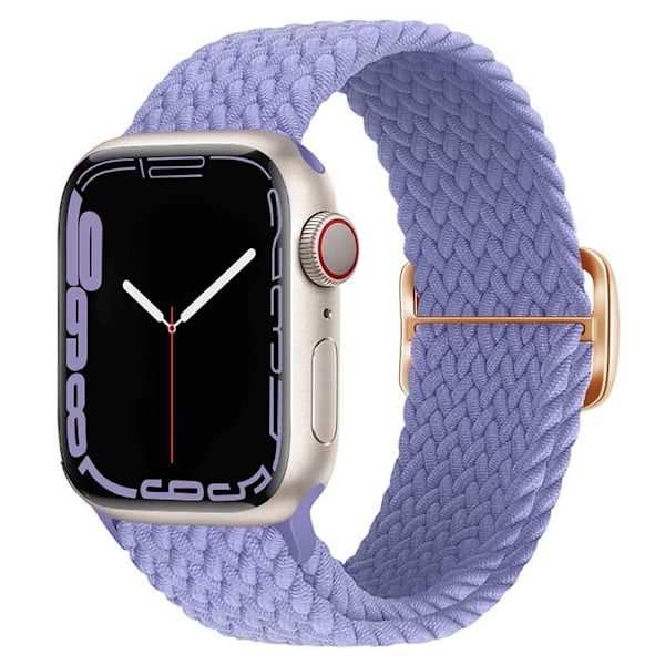 Klockarmband för Apple Watch iWatch 38/40/41/ 10:e generationen 42mm Universal Brittisk lavendellila