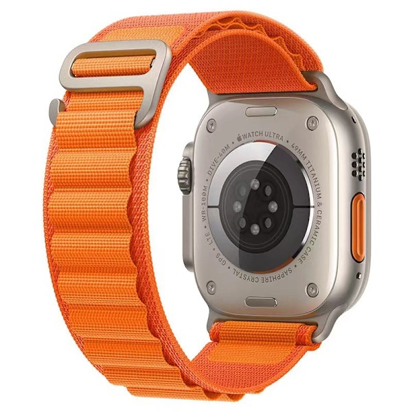 Kellon ranneke Apple Watch iWatch 42/44/45/49MM S1046 Oranssi