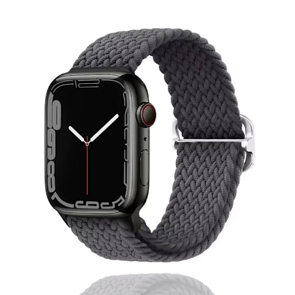 Kellon ranneke Apple Watch iWatch 38/40/41MM liukusoljella, tähtiharmaa