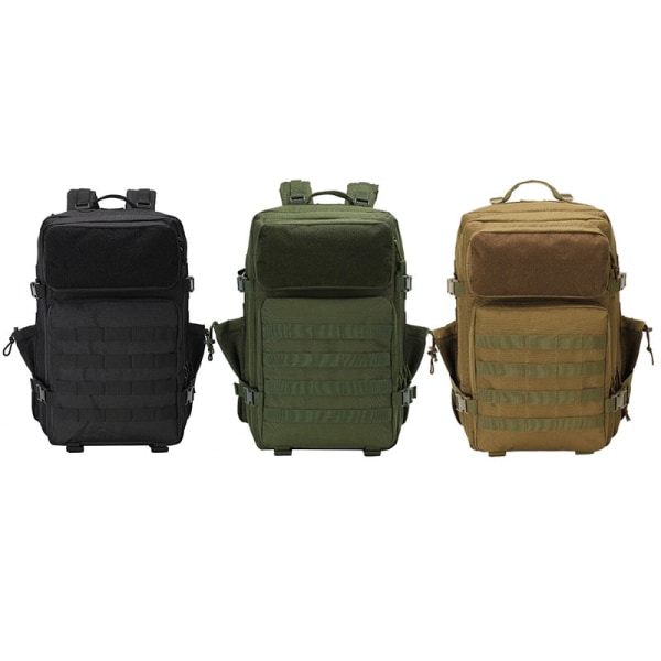 Reppu suuren kapasiteetin urheilullinen ulkoilu vuorikiipeilylaukku Tactical 36-55L Army Green