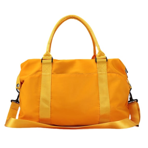 Rygsæk Sports Yoga Fitness Taske Bagageopbevaringstaske Crossbody-taske til kvinder Yellow 44*15*28