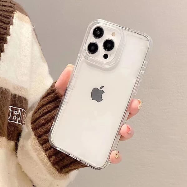 Etui til iPhone 17AIR Transparent Candy Akryl Space Hårdt