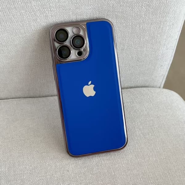 Fodral för iPhone 17 premium lädertextur linsskydd logotyp