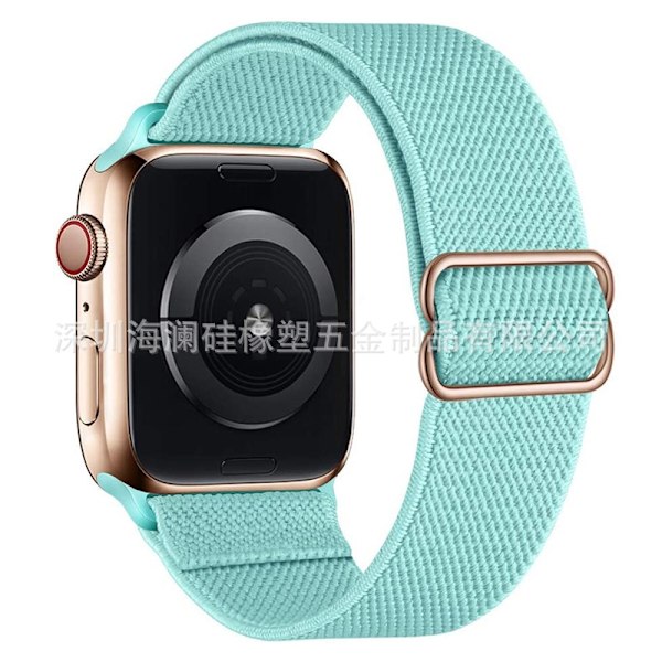 Klockarmband för Apple Watch iWatch 38/40/41/series10-42 Vattenblå