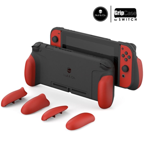 Gripcase for Switch by Nintendo Switch Grip Protective Case Pelitarvikkeet Blue red