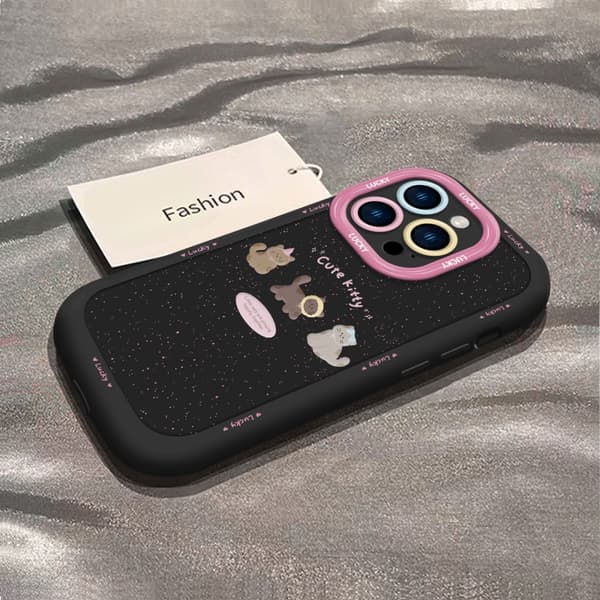 Etui til iPhone 17 Sort Kaffe Killing Enkel Snøre