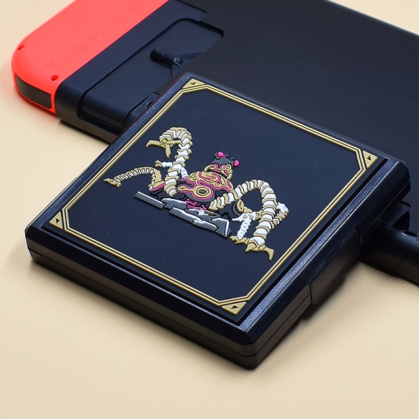 För Nintendo Switch Game Card Box NS OLED Storage Box Minneskort Box Förvaring Tillbehör Box Patron saint