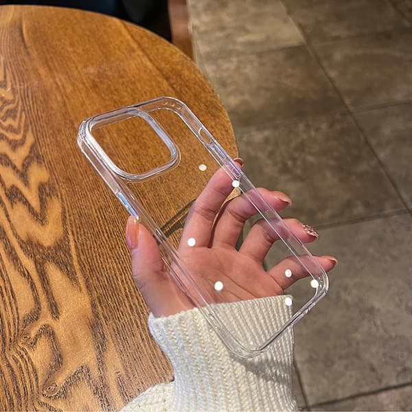 Deksel for iPhone 17pro transparent akryl