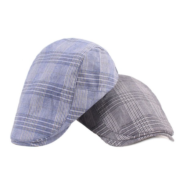 Baretti Hattu Taiteellinen Nuori Baretti Vanha Cap Retro Casual Hattu Advance Hatut Miesten ja Naisten Hatut Blue Adjustable