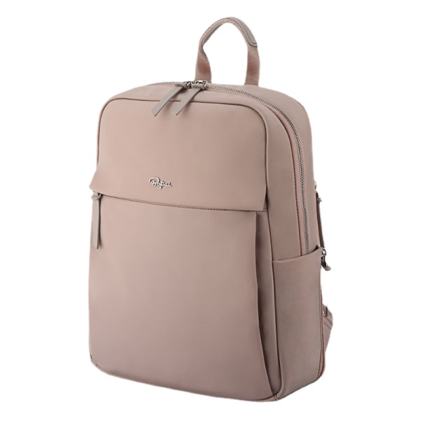 Kvinner jente ryggsekk skulderveske skolesekk Business Large Capacity Computer College Students Bag Gift Apricot