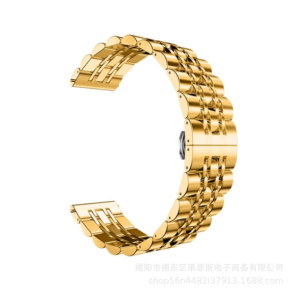 Klockarmband för Apple Watch iWatch Tillämpligt gränssnitt 38-40-41mm HW-guld smarta sju pärlor