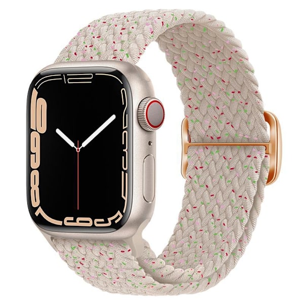 Klockarmband för Apple Watch iWatch 38/40/41/ 10:e generationen 42mm universell fjäder körsbär