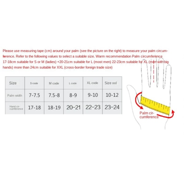 Women Men Cycling Gloves Fitness Wristband Training Breathable Non-Slip New fitness Red L