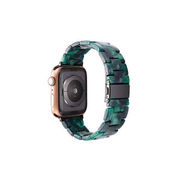Klockarmband för Apple Watch iWatch 38/40/41/42 s10mm Mörkgrön