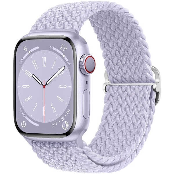 Kellon ranneke Apple Watch iWatch 38/40/41/42mm sumu violetti