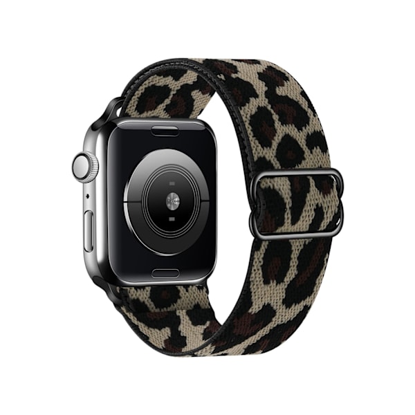 Kellon ranneke Apple Watch iWatch 38/40/41/S10-42MM Leopardikuvio