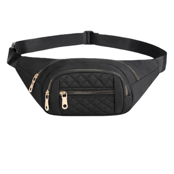 Mænd kvinder Fanny Pack Taljetaske Skulder Udendørs Simplicity Running Pouch Sports Multifunktionel Purple