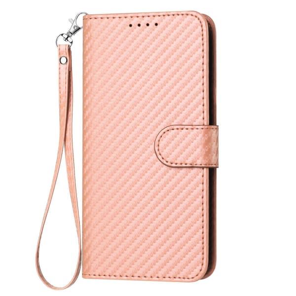 Etui til iPhone 14Pro orange læder flip