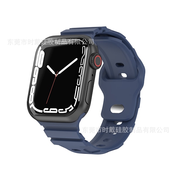 Kellon ranneke Apple Watch iWatch sininen 42/44/45/49mm