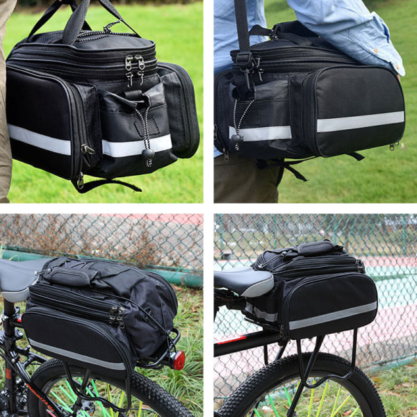 Cykel Mountain Bike Bag Bakre Hylla Långdistans Cover Ridning Carry