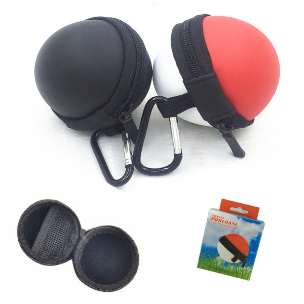 Til Nintendo Switch Poke Ball Pack NS Pet Monster Ball Poke Ball opbevaringstaske Black