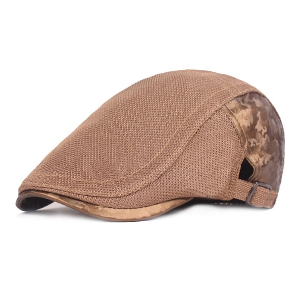 Baskerhat Mesh Baskerhatte Kvinders Sommerhatte Forår og Sommerhat Engros Koreanske Tynde Advance Hatte Pigekasket Khaki Adjustable