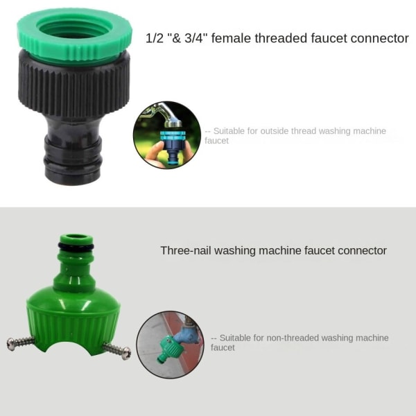 15 M Eva Trädgårdsslang Teleskopfjäderrör Plast Multifunktionell biltvätt 7.5M