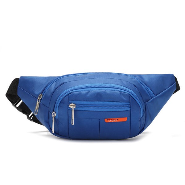 Fanny Pack Running Belt Waist Bag Organizer Vedenpitävä Urheilupyöräily NO.7 Blue