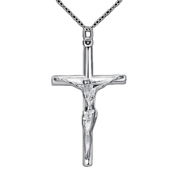 Elegant kvinner halskjede Jesus Cross Gud anheng par Ornament