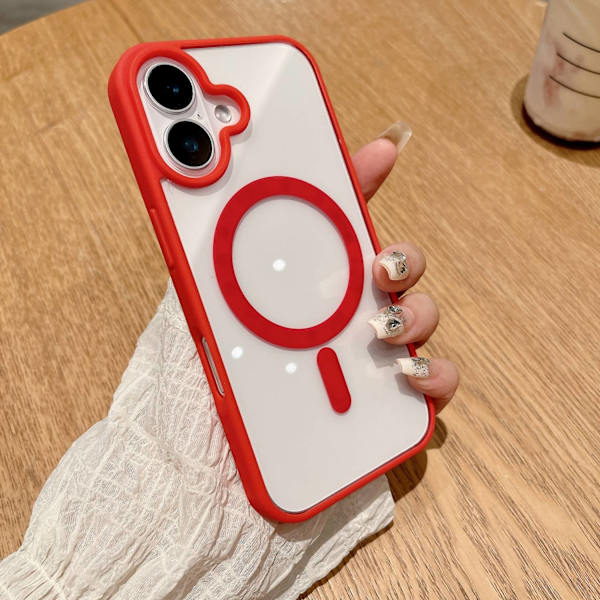 Etui til iPhone 17 Pro Max akryl magnetisk montering